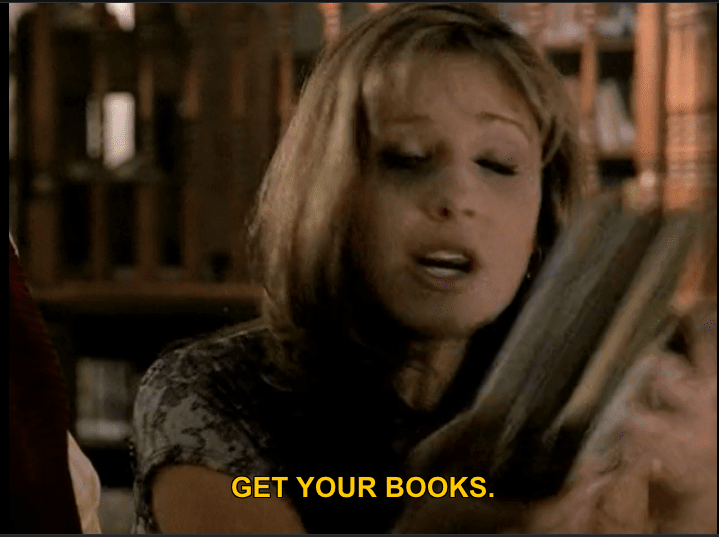 Buffy: get your books